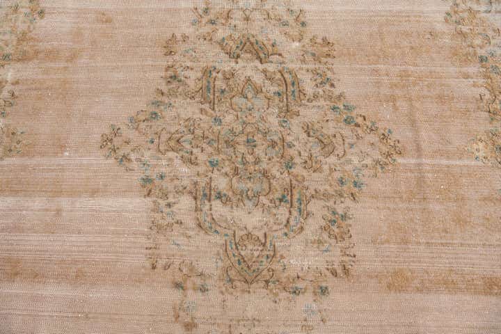 8' 5 x 11' 9 Hand Knotted Ultra Vintage Persian Wool Rug