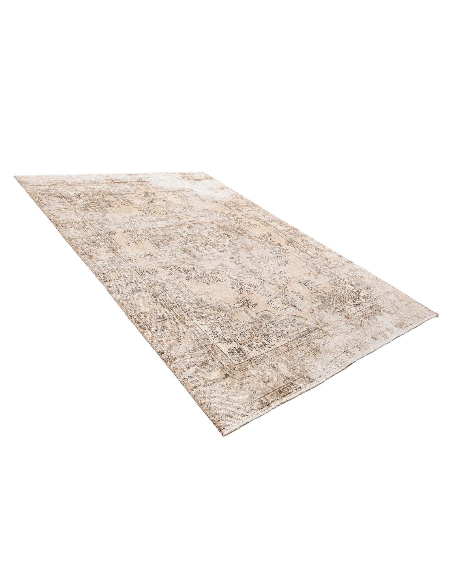 6' 7 x 9' 5 Hand Knotted Ultra Vintage Persian Wool Rug