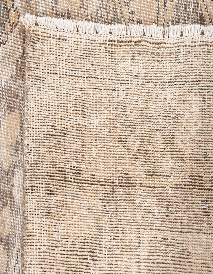 Detail image of 6' 7 x 9' 5  Hand Knotted Ultra Vintage Persian Wool Rug