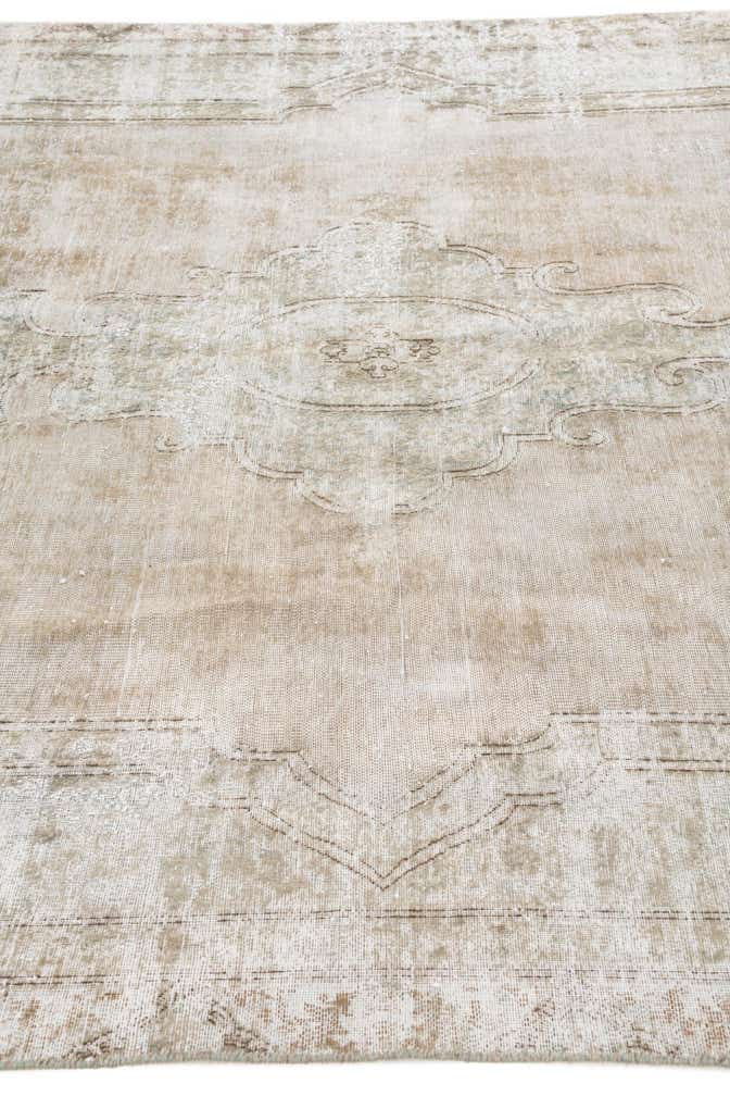 6' 7 x 10' 6 Hand Knotted Ultra Vintage Persian Wool Rug