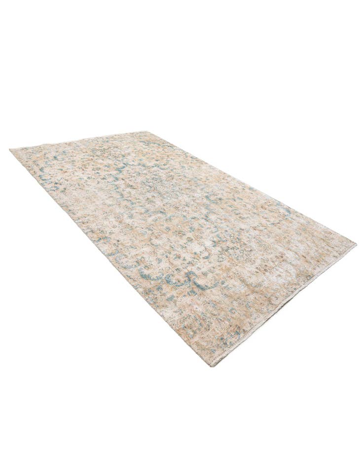 Detail image of 5' 7 x 9' 5  Hand Knotted Ultra Vintage Persian Wool Rug