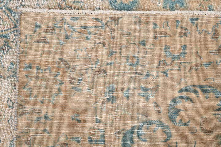 5' 7 x 9' 5 Hand Knotted Ultra Vintage Persian Wool Rug