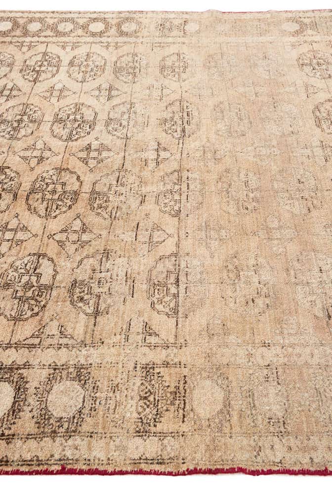 6' 6 x 9' 4 Hand Knotted Ultra Vintage Persian Wool Rug