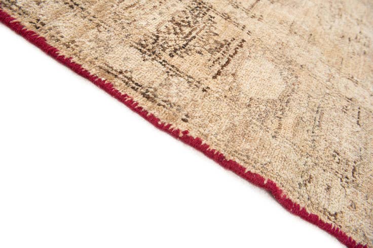 Detail image of 6' 6 x 9' 4 Hand Knotted Ultra Vintage Persian Wool Rug