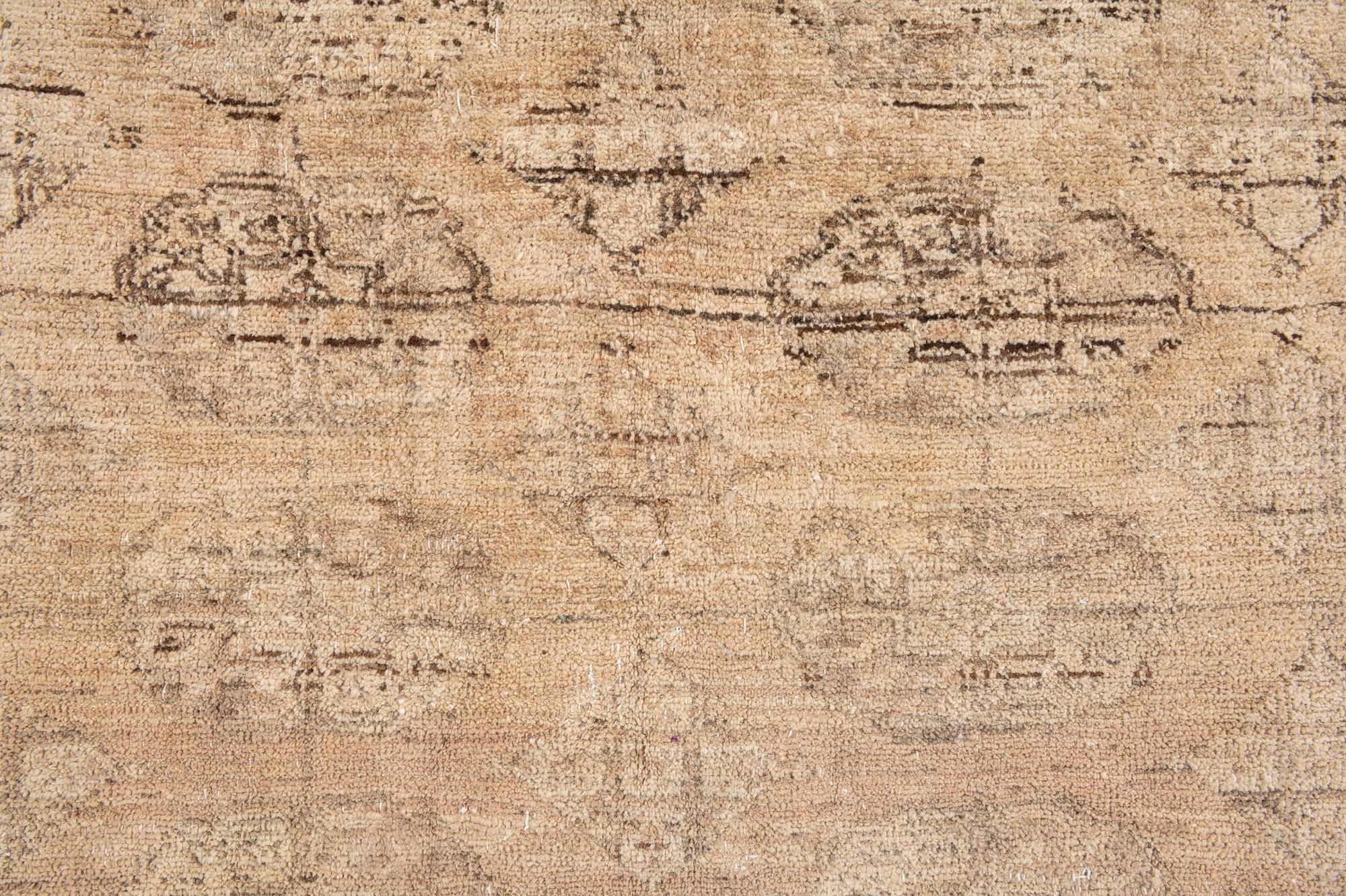 6' 6 x 9' 4 Hand Knotted Ultra Vintage Persian Wool Rug