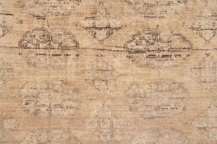 6' 6 x 9' 4 Hand Knotted Ultra Vintage Persian Wool Rug