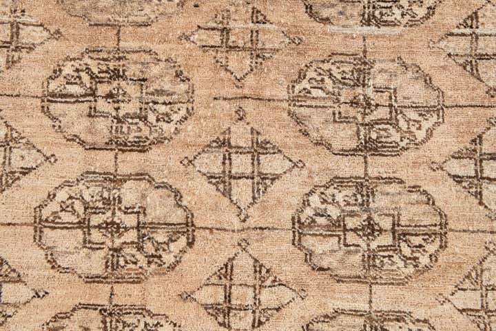 6' 6 x 9' 4 Hand Knotted Ultra Vintage Persian Wool Rug