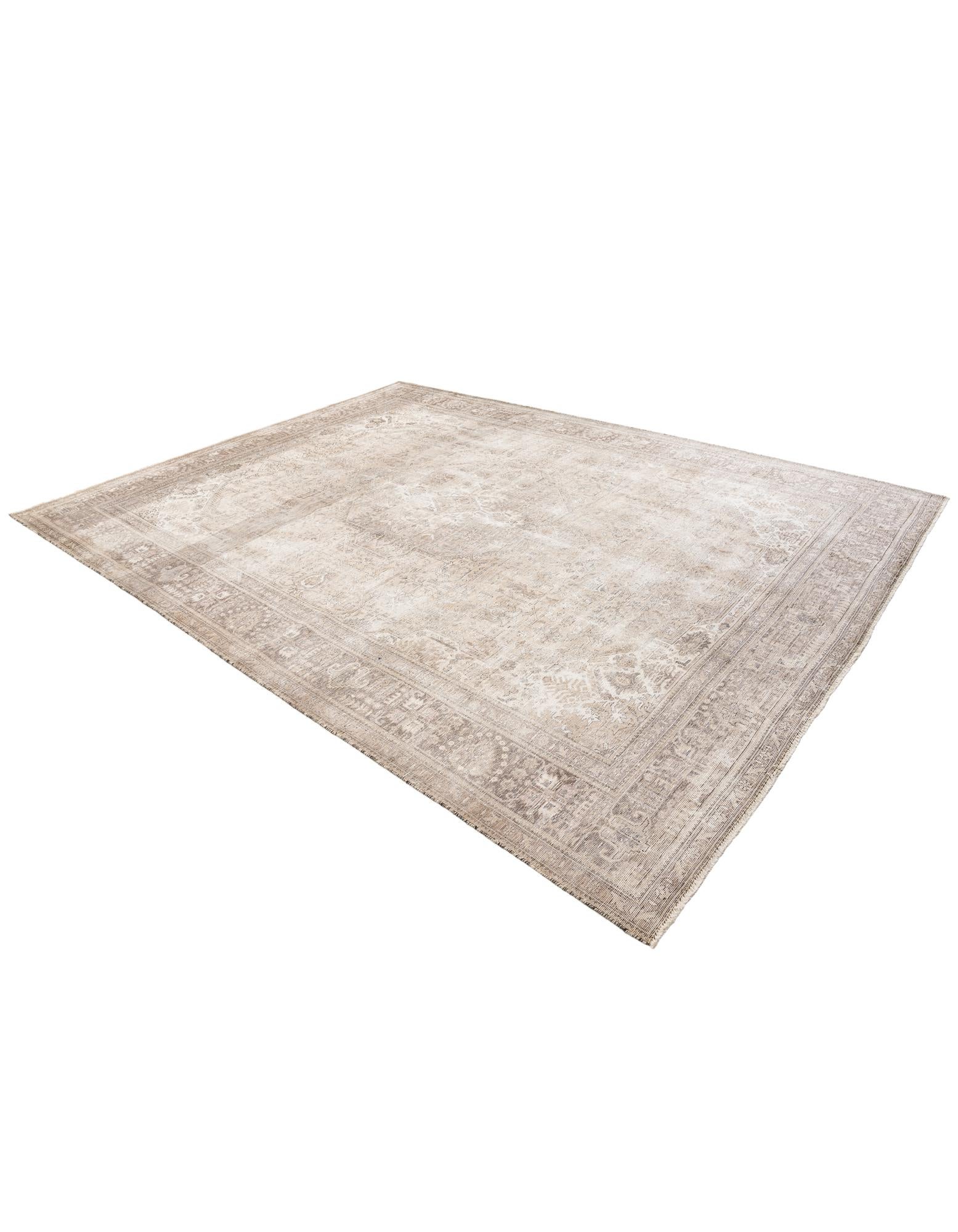 9' 8 x 12' 10 Hand Knotted Ultra Vintage Persian Wool Rug