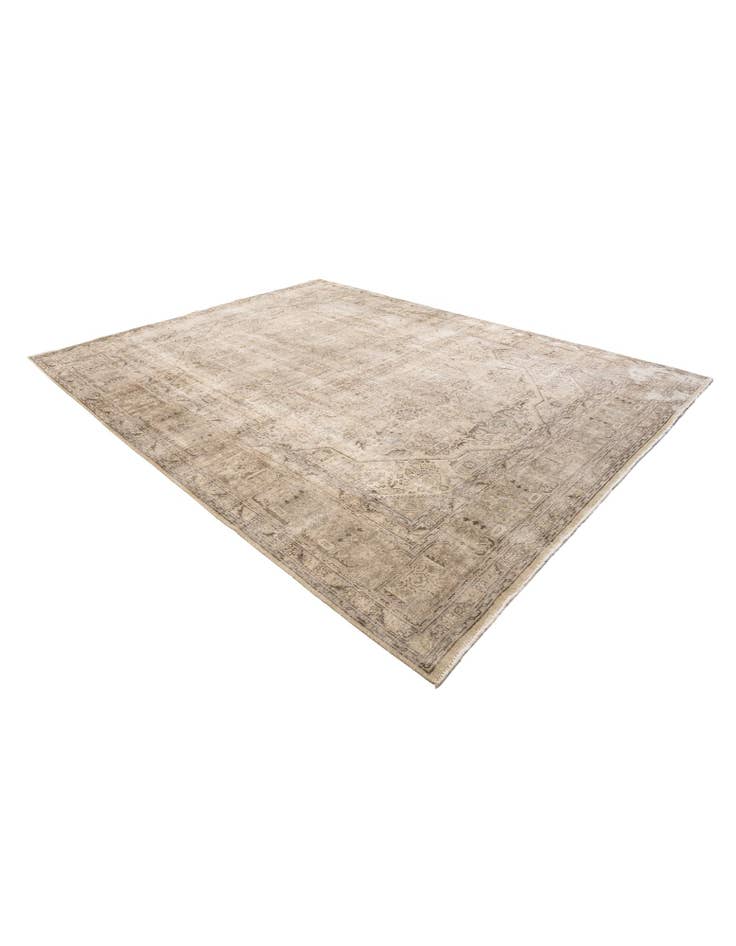 Detail image of 9' 8 x 12' 8 Hand Knotted Ultra Vintage Persian Wool Rug
