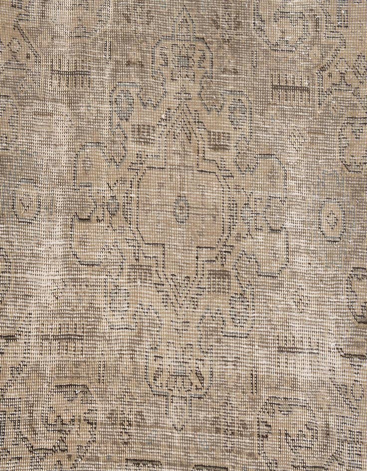 Detail image of 9' 8 x 12' 8  Hand Knotted Ultra Vintage Persian Wool Rug