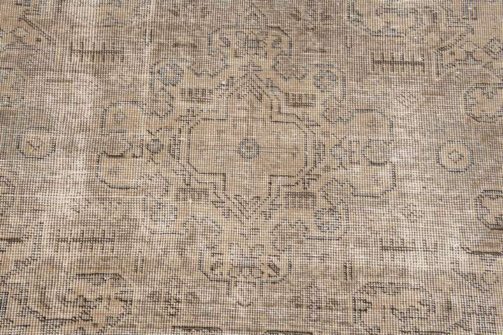 9' 8 x 12' 8 Hand Knotted Ultra Vintage Persian Wool Rug