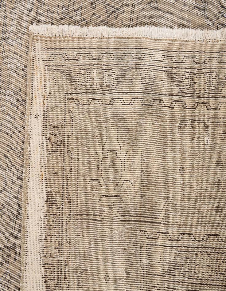 Detail image of 9' 8 x 12' 8  Hand Knotted Ultra Vintage Persian Wool Rug