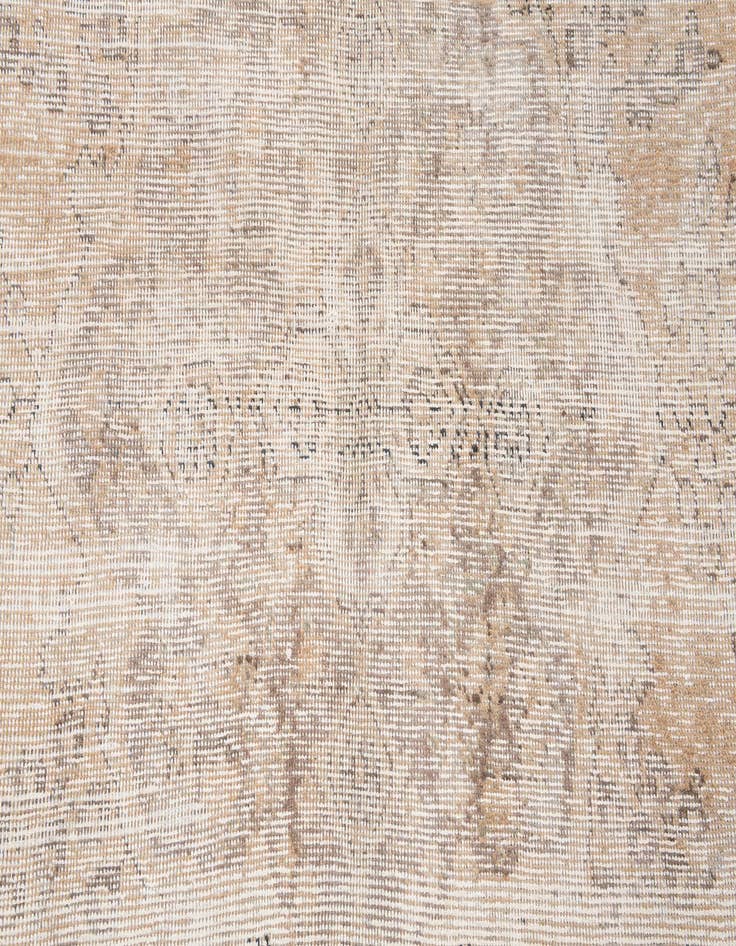 Detail image of 6' 2 x 9' 1  Hand Knotted Ultra Vintage Persian Wool Rug