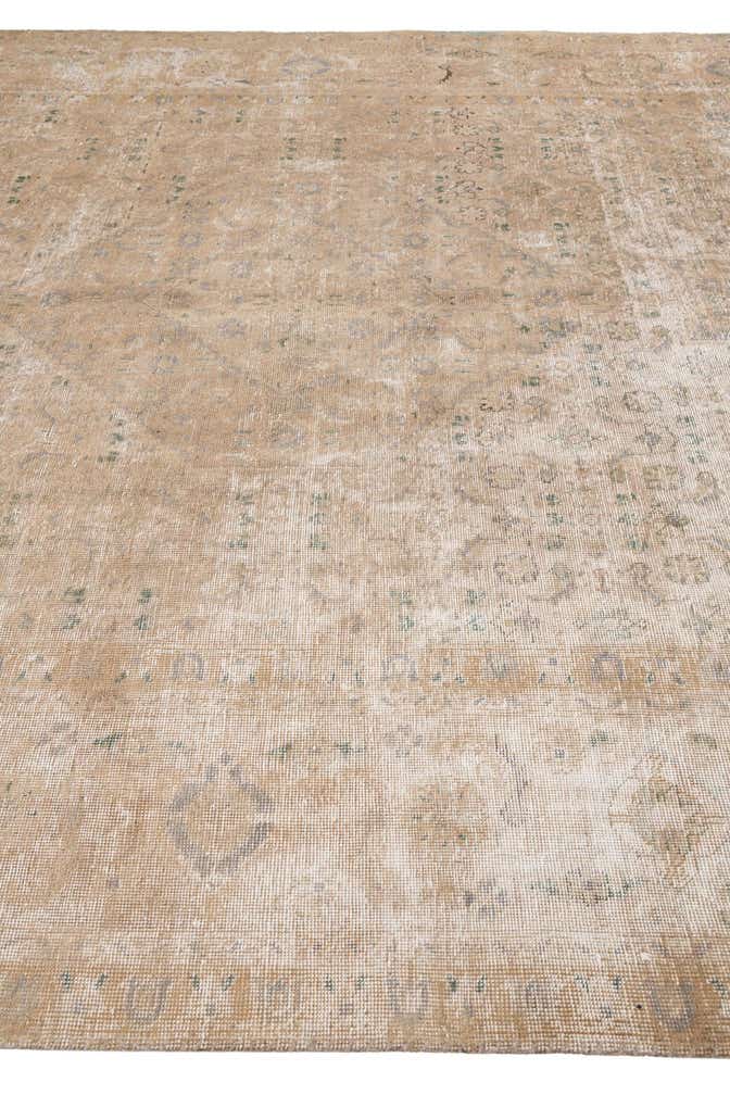 8' x 11' 5 Hand Knotted Ultra Vintage Persian Wool Rug