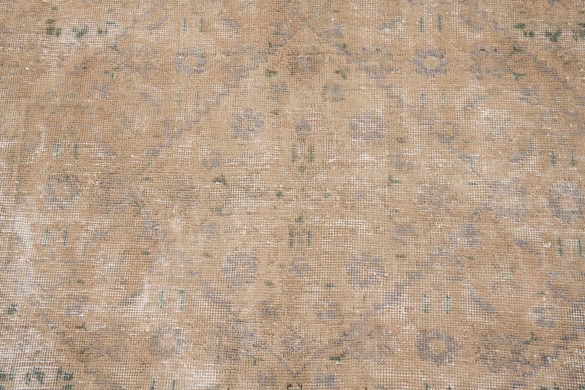 8' x 11' 5 Hand Knotted Ultra Vintage Persian Wool Rug