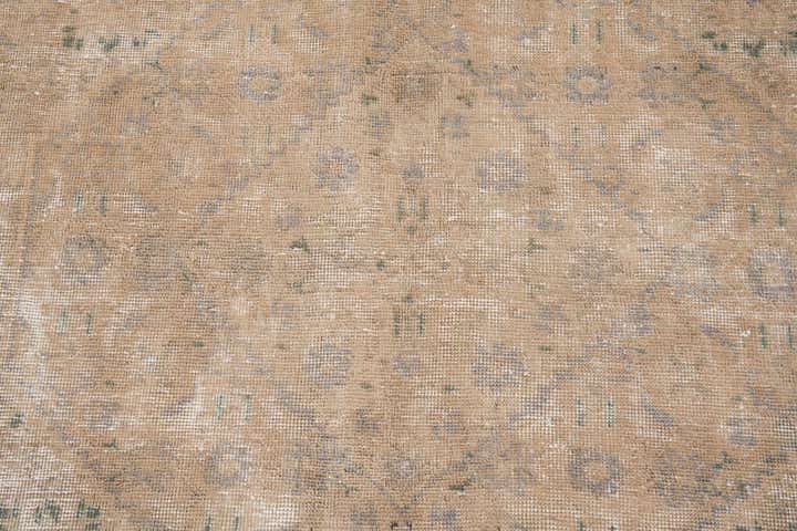 8' x 11' 5 Hand Knotted Ultra Vintage Persian Wool Rug