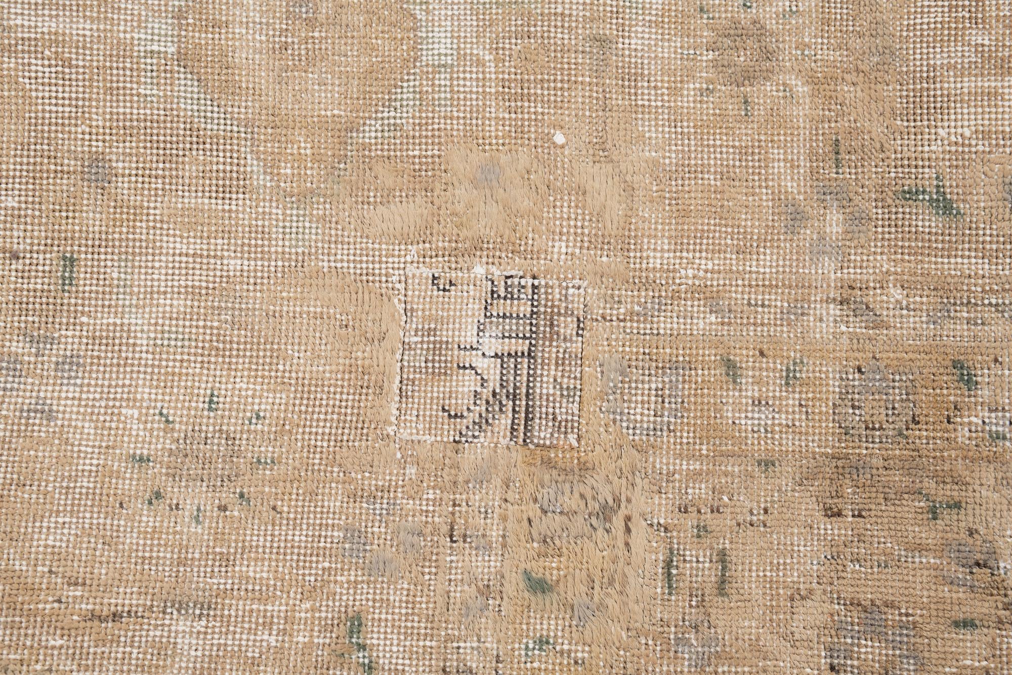 8' x 11' 5 Hand Knotted Ultra Vintage Persian Wool Rug