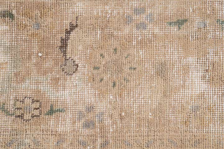 8' x 11' 5 Hand Knotted Ultra Vintage Persian Wool Rug