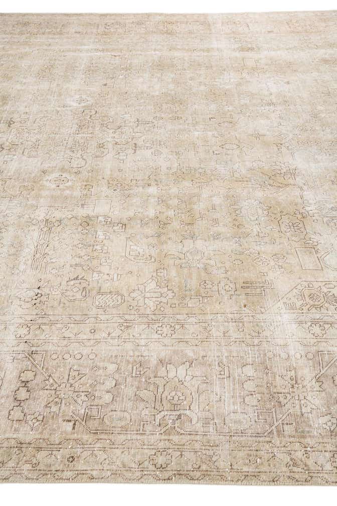 9' 6 x 13' Hand Knotted Ultra Vintage Persian Wool Rug