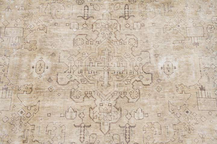 9' 6 x 13' Hand Knotted Ultra Vintage Persian Wool Rug