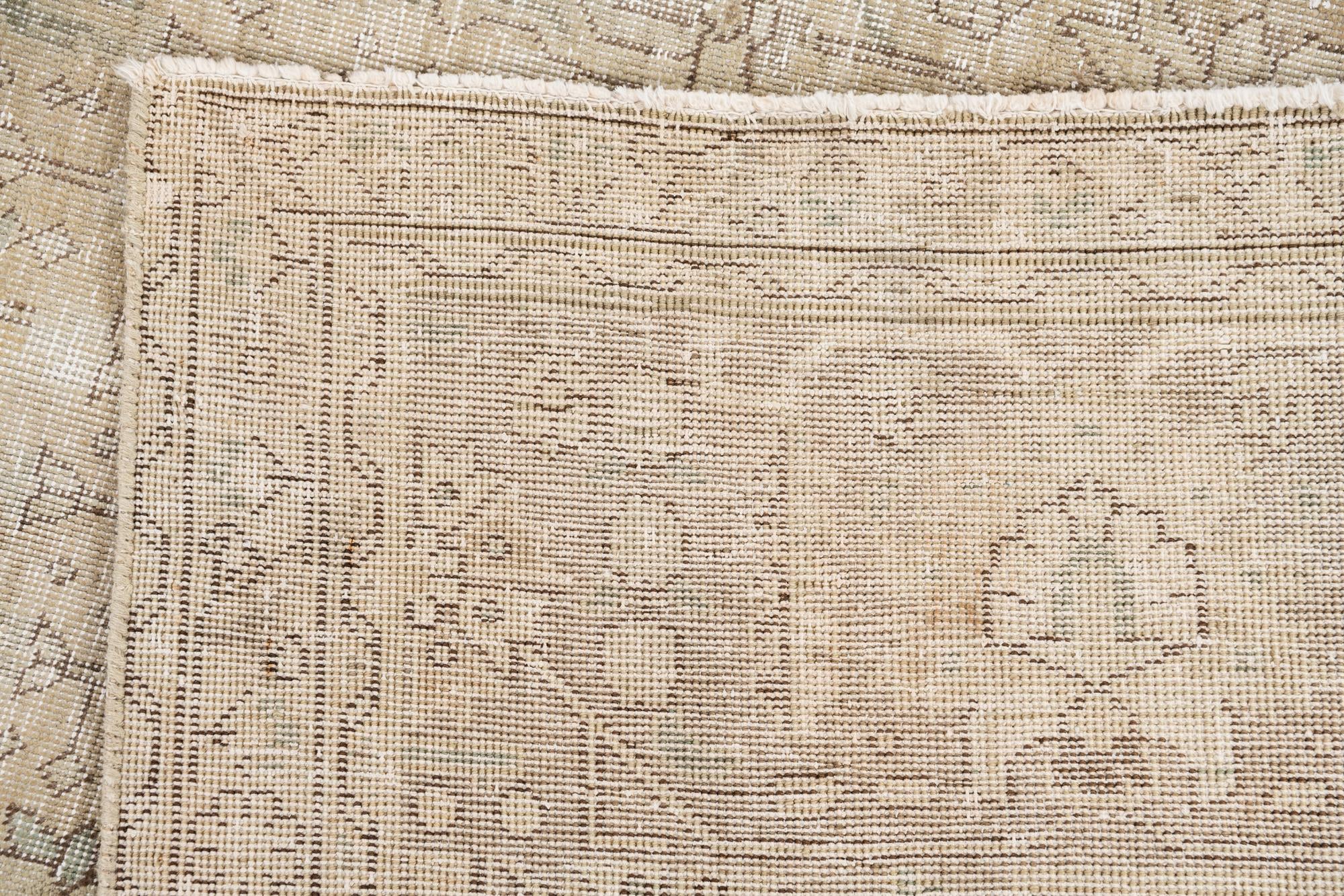 9' 6 x 13' Hand Knotted Ultra Vintage Persian Wool Rug