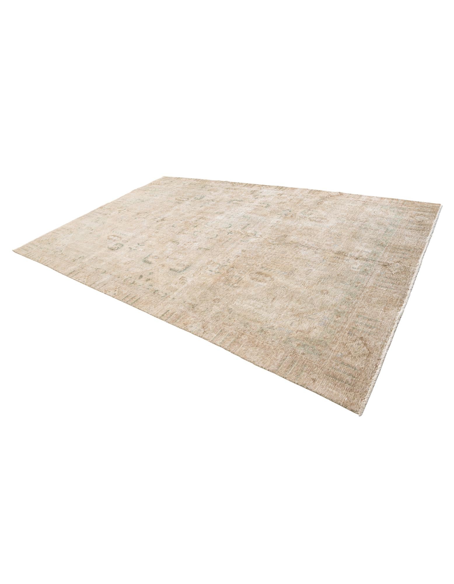 7' x 10' 9 Hand Knotted Ultra Vintage Persian Wool Rug