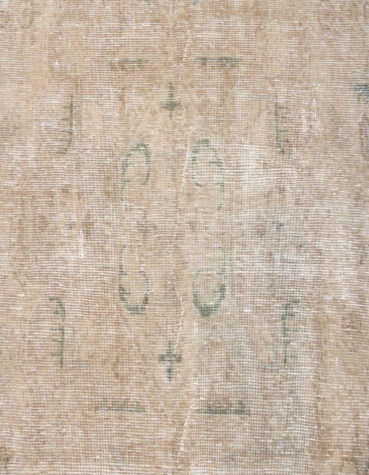 Detail image of 7' x 10' 9  Hand Knotted Ultra Vintage Persian Wool Rug