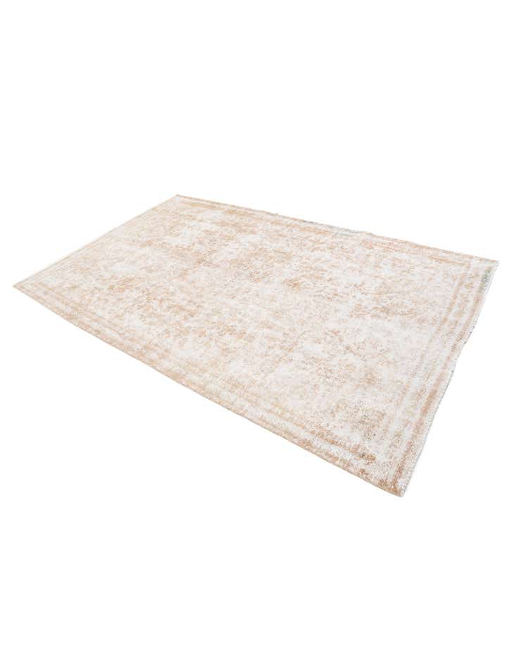 5' 4 x 9' Hand Knotted Ultra Vintage Persian Wool Rug