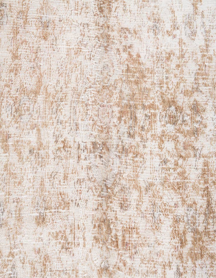 Detail image of 5' 4 x 9'  Hand Knotted Ultra Vintage Persian Wool Rug