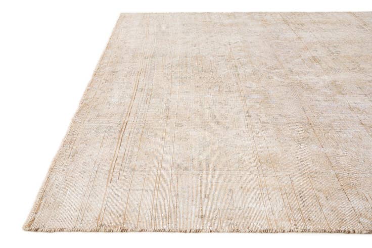 Detail image of 6' 2 x 9' 5 Hand Knotted Ultra Vintage Persian Wool Rug