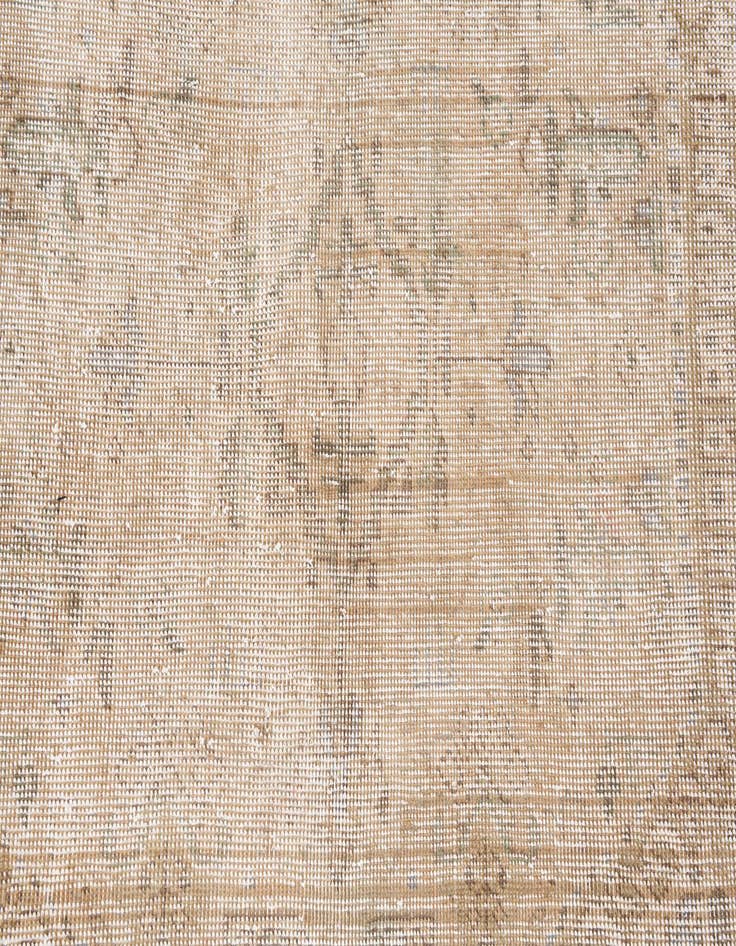 Detail image of 6' 2 x 9' 5  Hand Knotted Ultra Vintage Persian Wool Rug