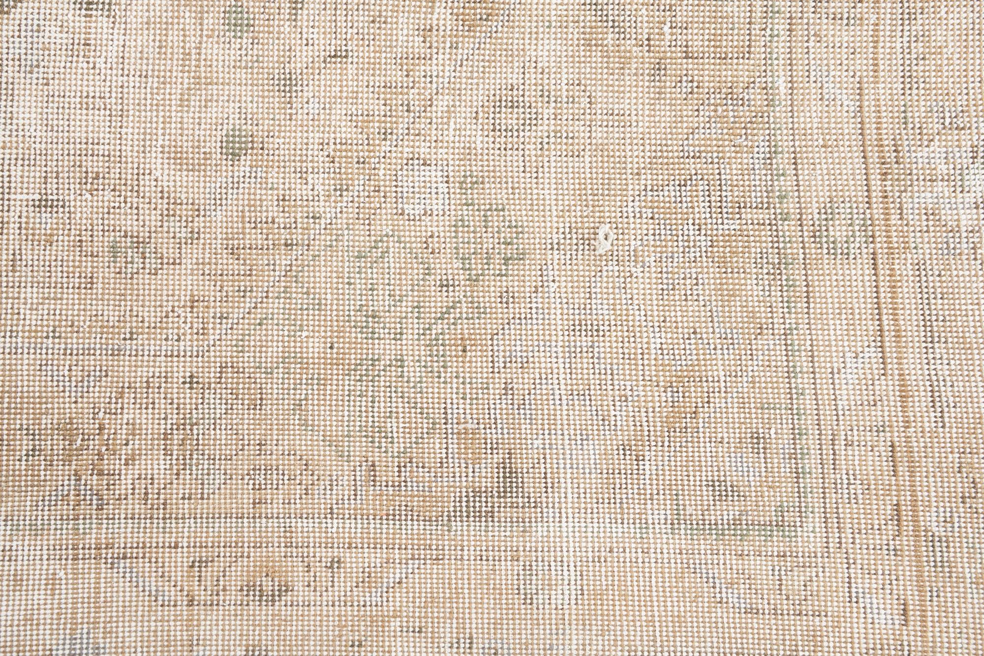 6' 2 x 9' 5 Hand Knotted Ultra Vintage Persian Wool Rug