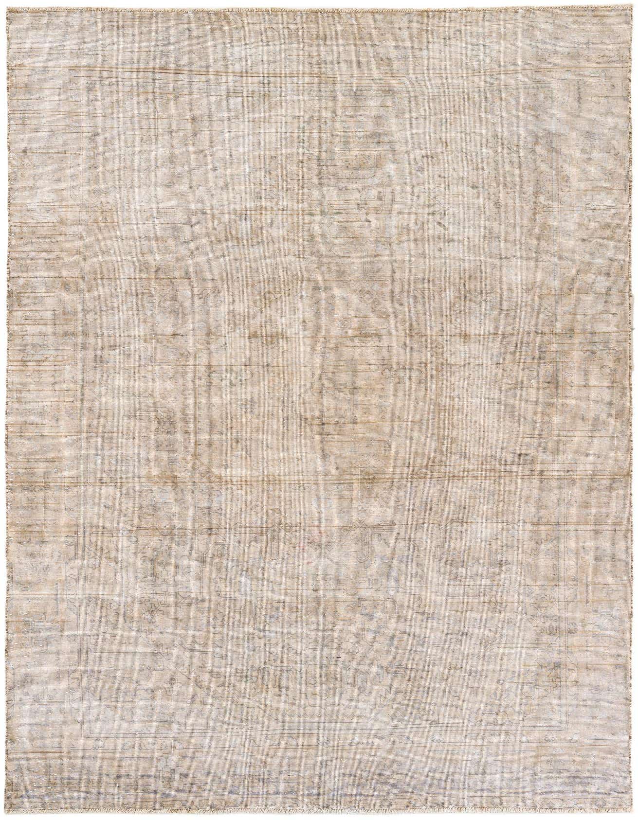 Primary image 6' 2 x 9' 5  Hand Knotted Ultra Vintage Persian Wool Rug