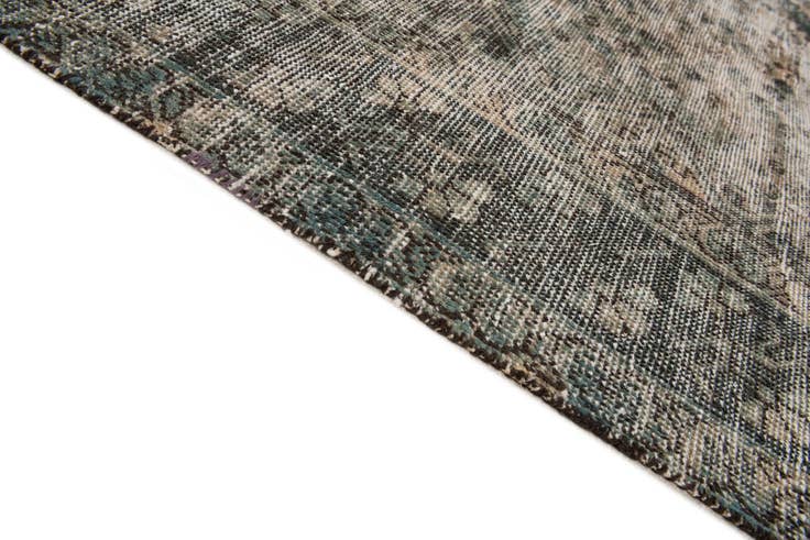 Detail image of 6' 5 x 10' Hand Knotted Ultra Vintage Persian Wool Rug