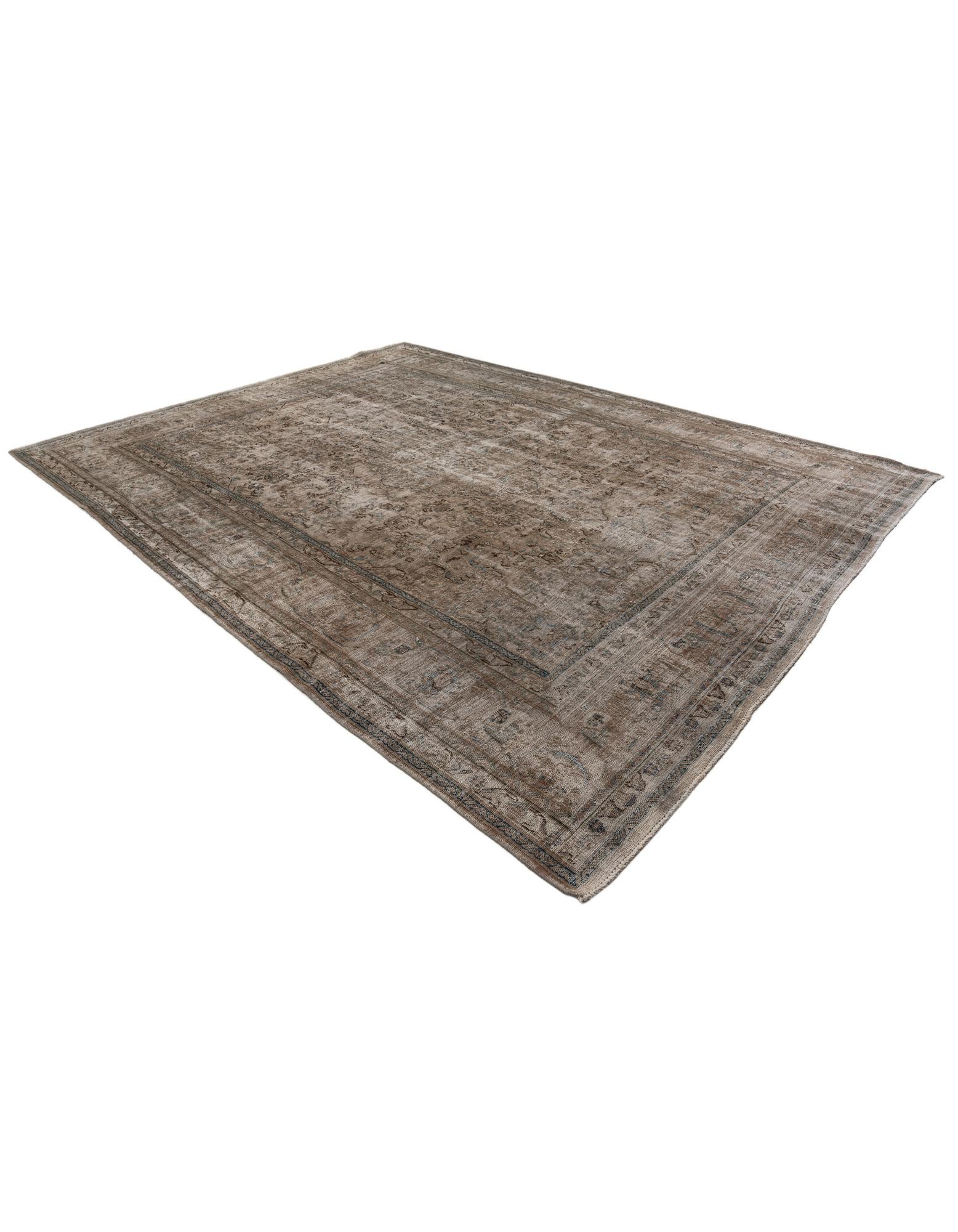 9' 6 x 12' 6 Hand Knotted Ultra Vintage Persian Wool Rug