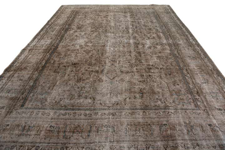 9' 6 x 12' 6 Hand Knotted Ultra Vintage Persian Wool Rug
