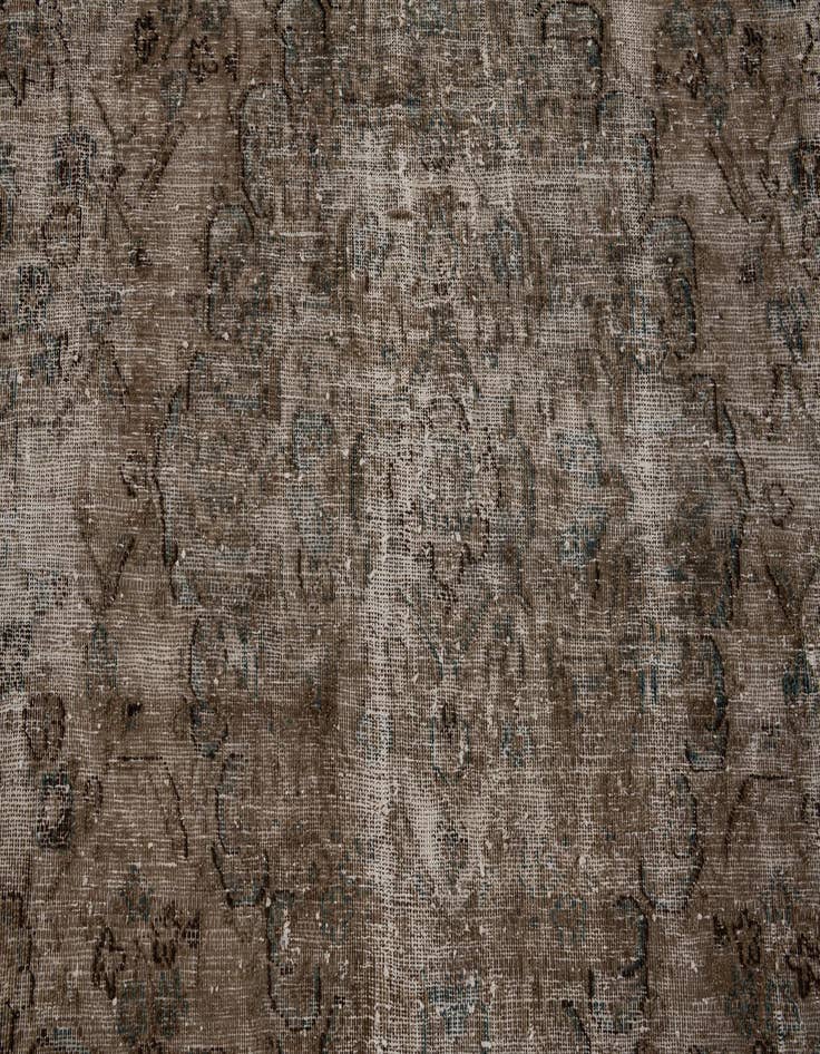 Detail image of 9' 6 x 12' 6  Hand Knotted Ultra Vintage Persian Wool Rug