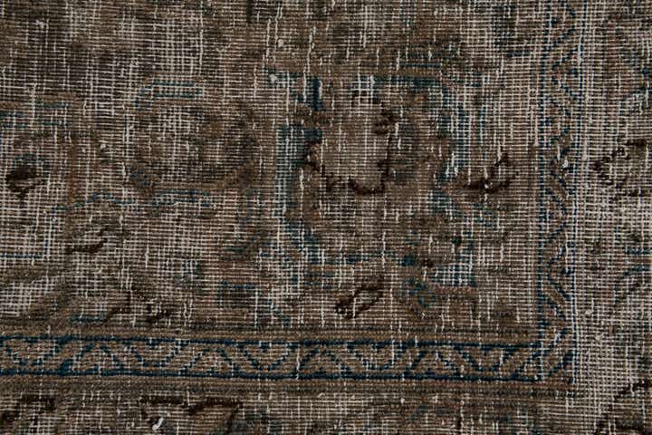 9' 6 x 12' 6 Hand Knotted Ultra Vintage Persian Wool Rug