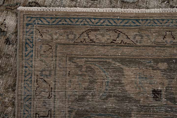 9' 6 x 12' 6 Hand Knotted Ultra Vintage Persian Wool Rug
