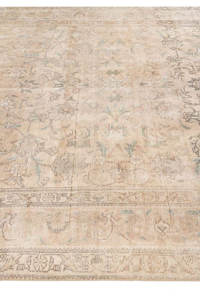 8' x 11' 3 Hand Knotted Ultra Vintage Persian Wool Rug