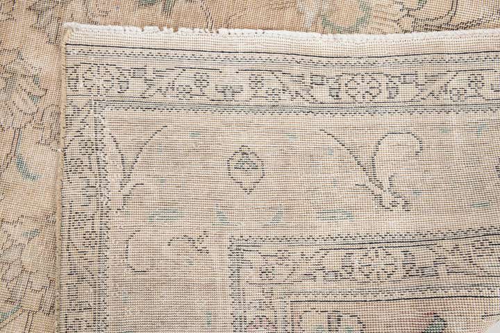 8' x 11' 3 Hand Knotted Ultra Vintage Persian Wool Rug