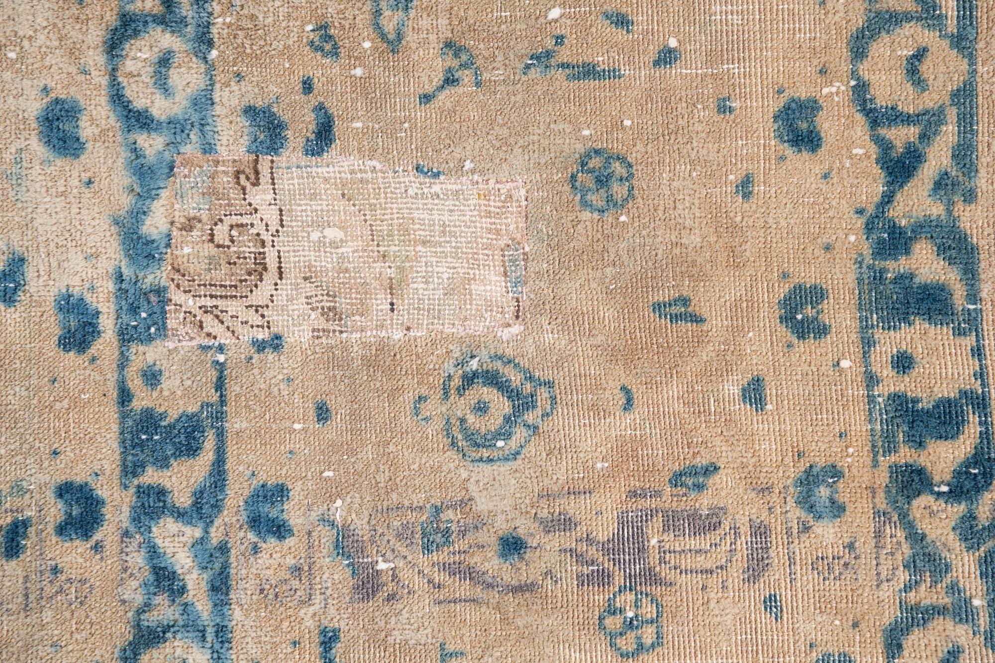 9' 6 x 12' Hand Knotted Ultra Vintage Persian Wool Rug