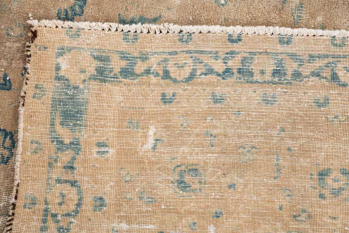9' 6 x 12' Hand Knotted Ultra Vintage Persian Wool Rug