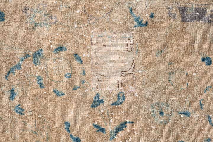 9' 6 x 12' Hand Knotted Ultra Vintage Persian Wool Rug