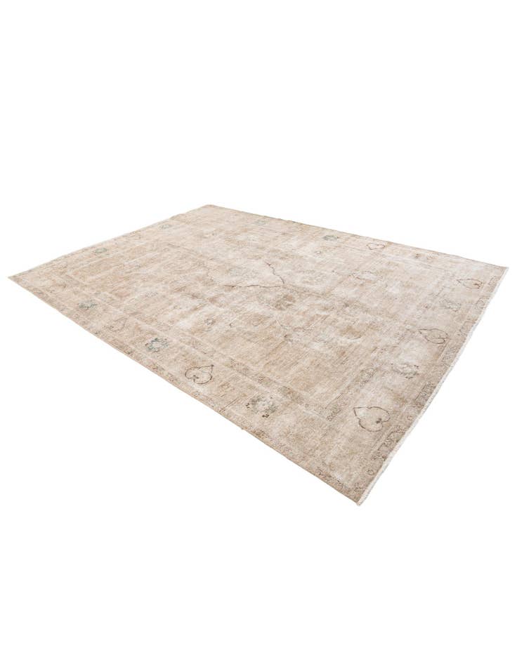 Detail image of 8' 5 x 11' 7  Hand Knotted Ultra Vintage Persian Wool Rug