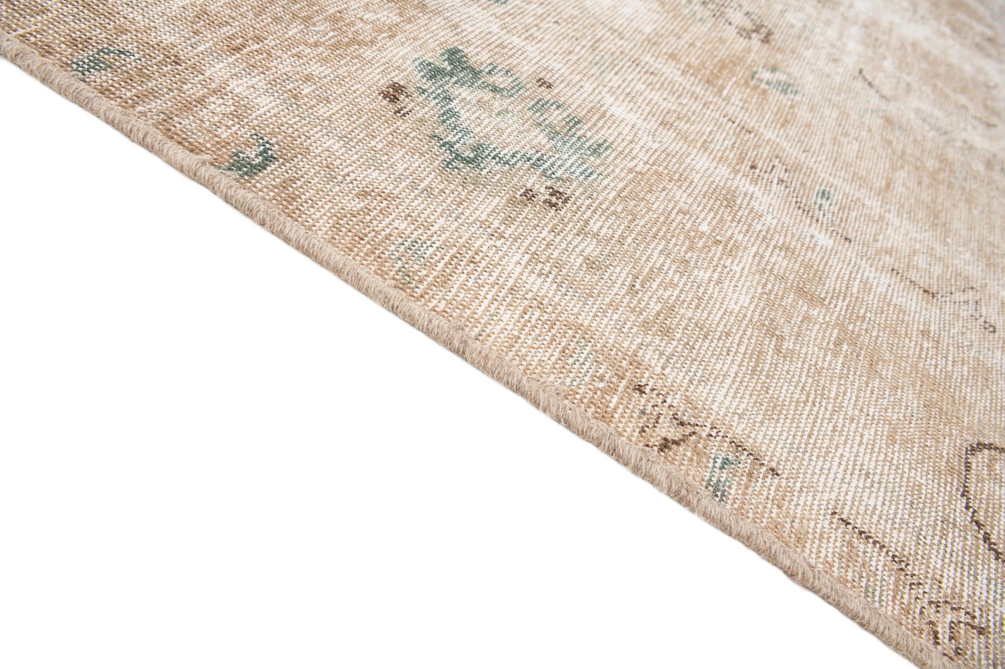 8' 5 x 11' 7 Hand Knotted Ultra Vintage Persian Wool Rug