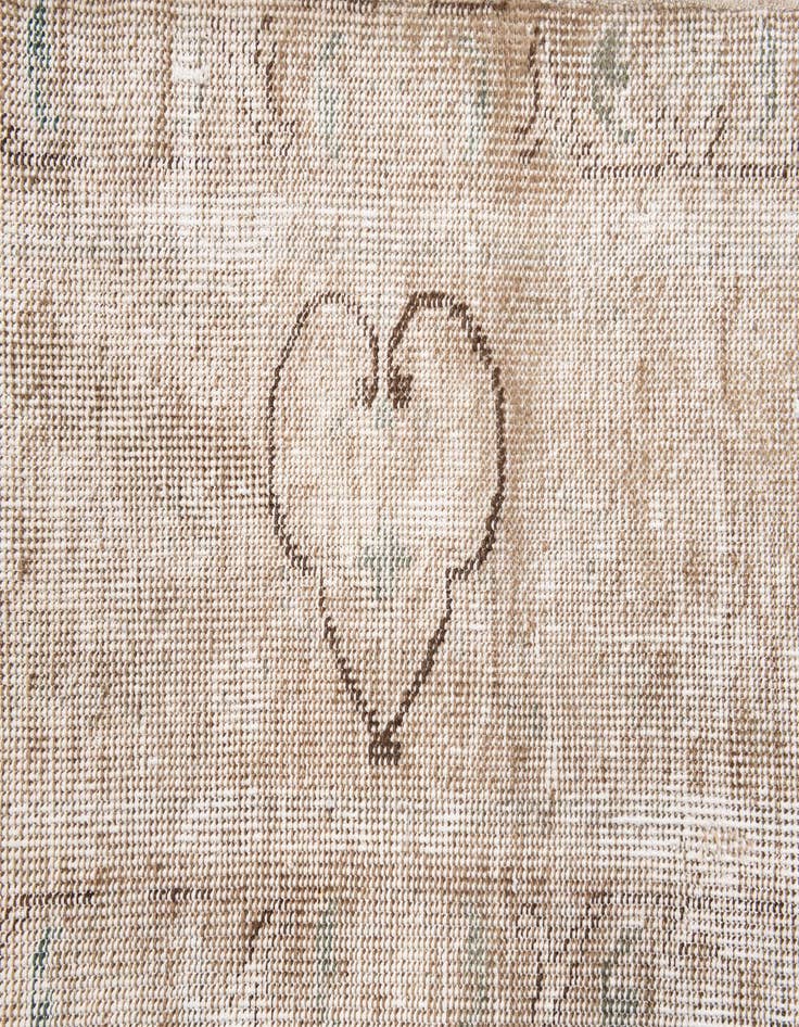 Detail image of 8' 5 x 11' 7  Hand Knotted Ultra Vintage Persian Wool Rug