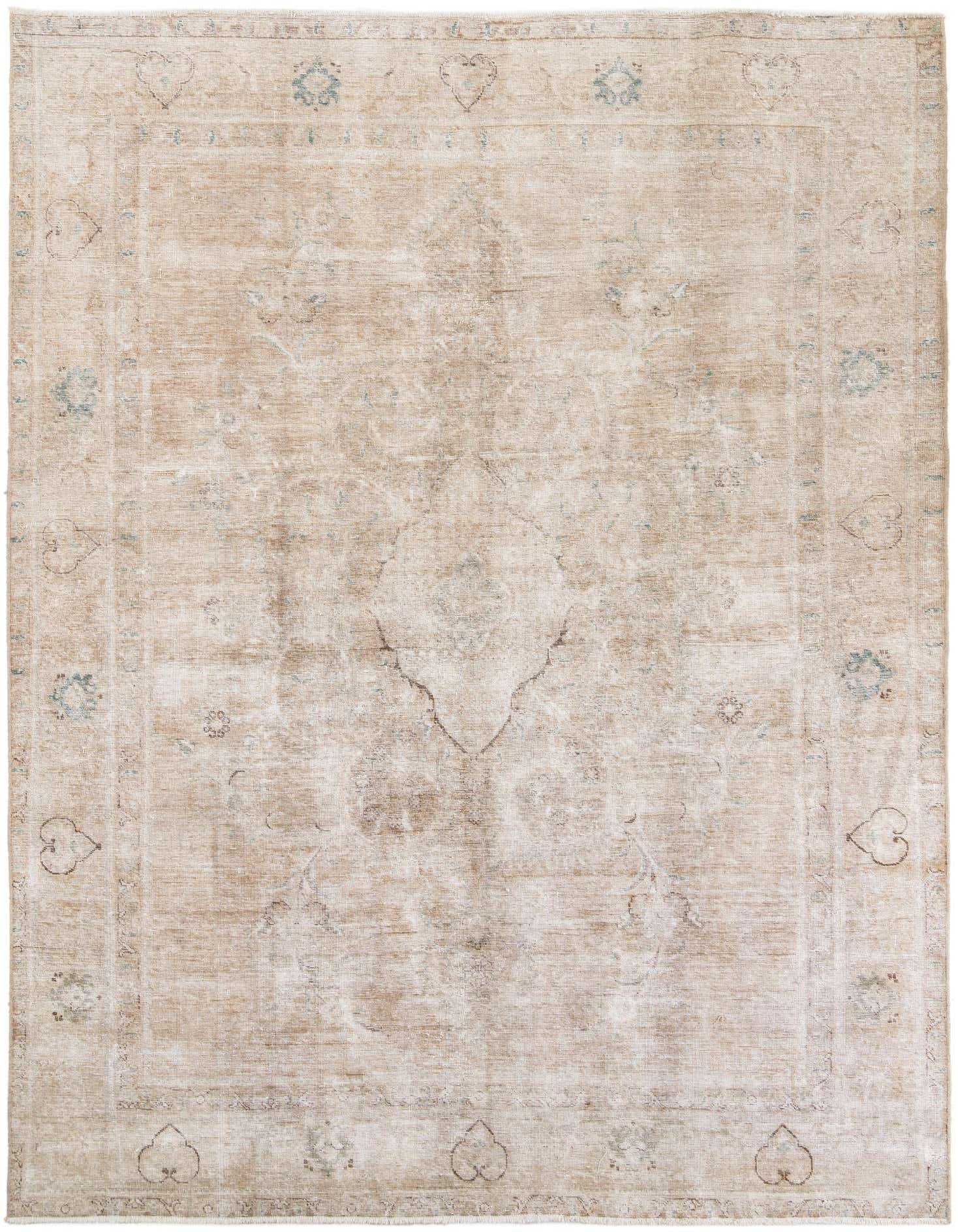 Primary image 8' 5 x 11' 7  Hand Knotted Ultra Vintage Persian Wool Rug