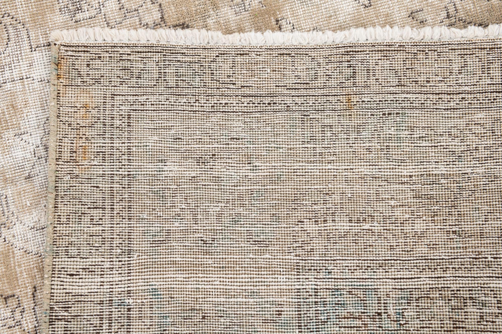 7' 10 x 11' 9 Hand Knotted Ultra Vintage Persian Wool Rug