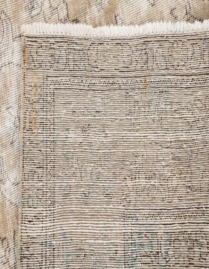 Detail image of 7' 10 x 11' 9  Hand Knotted Ultra Vintage Persian Wool Rug